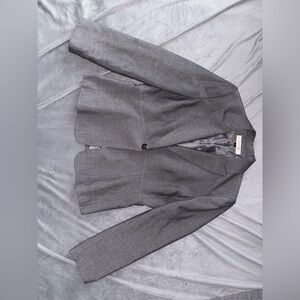 🩶 Tahari Arthur S. Levine Gray Blazer – Size 12 | Career / Office